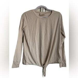 Pure Fiber Bamboo Women's Loungewear Crew Neck Top Size S